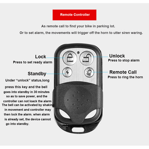 Klaxon <span class=keywords><strong>antivol</strong></span> électrique avec alarme, étanche, rechargeable par USB, pour trottinettes électriques Dualtron, Vsett, Kaabo, Nami, <span class=keywords><strong>Ninebot</strong></span>, Xiaomi, etc. - Product Image 6