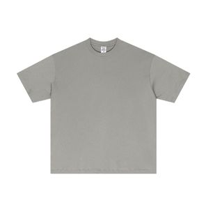 Personnalisation en gros 200 grammes 100% pur coton T-shirt de couleur unie T-shirt unisexe de coupe régulière - Product Image 3