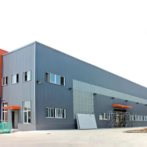 China Supplier Prefab Customized Prefabricated Light Steel Structure Metal Building Design Warehouse Building