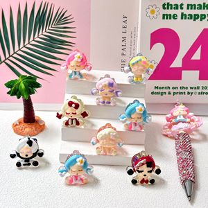 Cuentas Acrílicas con Forma de Corazón, Lindas y de Dibujos Animados, con Opciones de Plástico/Lucita para la Creación de Joyería y Decoración de Bolígrafos - Product Image 4