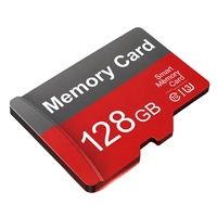 Carte mémoire 128 Go, carte Mini SD U3, carte intelligente ultra haute vitesse pour téléphones Android, caméras d'action, tablettes, stockage étendu