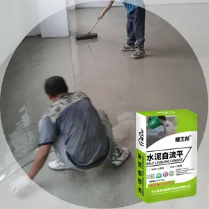 Indoor Concrete Compound Construction Floor White Micro Portland Cement And Gypsum Based Self Leveling Dry Mixed Compounds