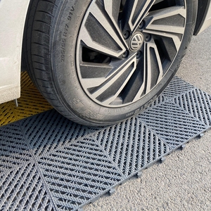 Dalles <span class=keywords><strong>de</strong></span> Sol <span class=keywords><strong>de</strong></span> Garage Antidérapantes 40*40*3cm, Vente Directe Usine, <span class=keywords><strong>pour</strong></span> Lave-Auto, Atelier 4S, Centre d'Esthétique Automobile et Salon Professionnel - Product Image 4