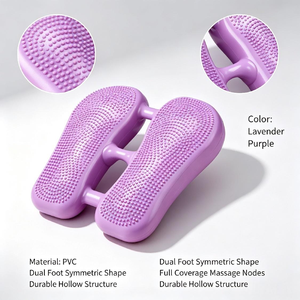 Tapis de massage des pieds gonflable en PVC double, stimulateur <span class=keywords><strong>d</strong></span>'acupression, planche <span class=keywords><strong>d</strong></span>'<span class=keywords><strong>équilibre</strong></span> pour le yoga, la remise en forme et la relaxation plantaire - Product Image 4