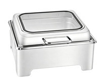Kratzfester Edelstahl-Chafing Dish für Restaurant-Buffet-Service