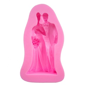 Cornice delicata per sposi stampo per <span class=keywords><strong>torta</strong></span> in Silicone liquido decorazione per fondente stampo in Silicone per cottura al cioccolato - Product Image 3