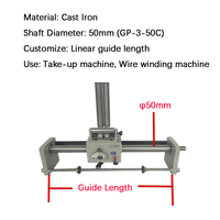 Unité d'entraînement transversale GP50C pour accessoires de machine de bobinage à rouleaux de guidage de fil