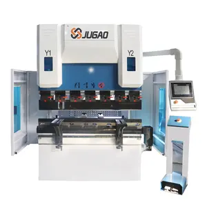 JUGAO WC67Y Hidráulico Pequeño Hierro Auto Dobladora Prensa Freno CNC maquina dobladora con sistema de control DA53T 4 ejes