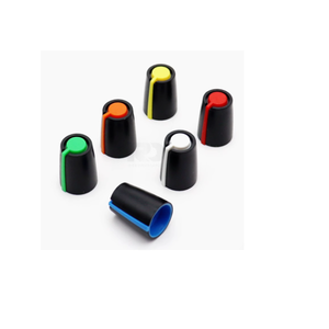 Manufacturer Provides Rubber Half Shaft <strong>Volume</strong> Adjustment Dual <strong>Color</strong> Potentiometer Switch <strong>Knob</strong> - Product Image 2