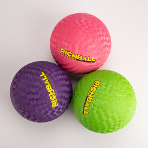 8.5 pollici di gomma materiale <span class=keywords><strong>parco</strong></span> <span class=keywords><strong>giochi</strong></span> palle di gomma palla di gomma <span class=keywords><strong>con</strong></span> stampa colorata - Product Image 4