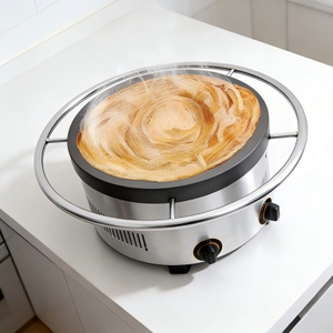 Máquina Comercial Multifunción <span class=keywords><strong>para</strong></span> Hacer Crepas, Ideal <span class=keywords><strong>para</strong></span> Puestos de Comida, Puede Preparar Jianbing, Guozi, Panqueques de Cebolla y Crepas Giratorias Fácilmente - Product Image 5