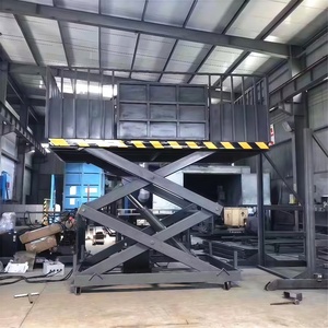 Elevador de Tijera de Alta Calidad de 1 Tonelada, 1.5 Toneladas, 2 Toneladas, 3 Toneladas, Elevador de Almacén Residencial, Elevador de Tijera Hidráulico Eléctrico de Alta Gama en Venta - Product Image 2