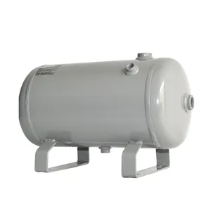 7L Gray Vacuum Cylinder Air Compressor Carbon Steel Calibration Mini Tank