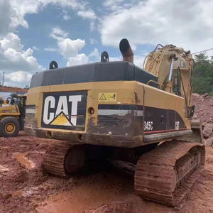 A Used Second-hand Excavator <b>Earth</b>-<b>moving</b> <b>Machinery</b> Cat 345C of Sale - Product Image 1