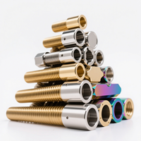 Service professionnel d'usinage CNC de métaux avec anodisation dure et haute tolérance pour composants mécaniques industriels