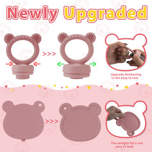 Nouveau ensemble d'alimentation nouveau-né lait maternel <span class=keywords><strong>bac</strong></span> à glaçons bébé nourriture congélateur plateau <span class=keywords><strong>pour</strong></span> purées de fruits - Product Image 6