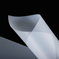 Panneau en polypropylène PP, plaque en plastique PP mate double face, anti-reflet et résistante aux rayures