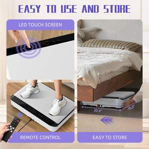 TUDEEN Home Fitness <span class=keywords><strong>Vibration</strong></span> Plate Machine Nuevo diseño Plataforma de vibración Equipo Fácil de limpiar Almohadilla de pie de silicona - Product Image 4