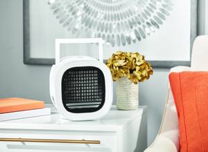 <span class=keywords><strong>Mini</strong></span> aire acondicionado portátil para el hogar, aire acondicionado recargable con luz nocturna y poco ruido, ventilador multifuncional - Product Image 2