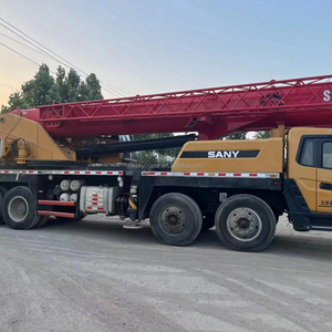 Grue sur camion d'occasion Sany 25 tonnes, fonctionnement flexible pour travaux de construction - Product Image 2