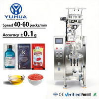 Machine d'emballage multifonctionnelle pour sachets de ketchup, miel, huile, beurre de cacahuète et sauces culinaires