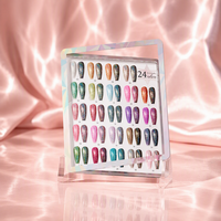 Lot de 24 vernis à ongles pailletés fins OEM en gros, 15 ml, pour femmes, filles, salon, maison, manucure DIY, nail art, fournitures de beauté