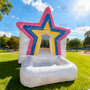White Star Commercial Grade PVC Inflatable Castle <b>Small</b> House for Toddlers Playground Bouncing Inflatable House Commercia - Product Image 5
