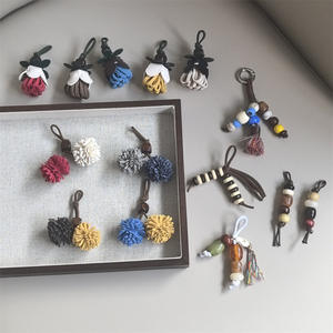 Birkenstocks Décorations de chaussures avec boules de fourrure de cône de pin Perles en bois Perles décoratives en métal pour accessoires - Product Image 4