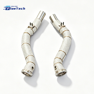 Tubo de Escape Deportivo de Alto Flujo para Maserati Ghibli S Q4 3.0L V6 Twin Turbo F160 M157, Acero Inoxidable 304, Mejora del Sistema de Escape de Carreras - Product Image 4