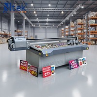 Printer UV Inkjet China Harga Lebih Murah Ukuran 2513 Multifungsi untuk Ubin Kaca Printer Flatbed UV