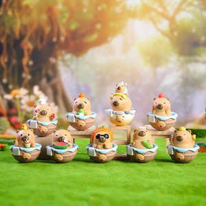 Caja Sorpresa de Juguete Educativo Divertido de Resina de <span class=keywords><strong>Segunda</strong></span> Generación de Capibara Lindo, 5 cm, Juguete Creativo de Fábrica Artesanal - Product Image 3