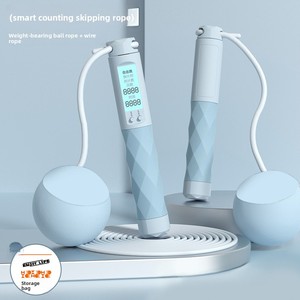 새로운 성인 조정 가능한 하이 퀄리티 전자 계산 점프 로프 스마트 가중 스틸 와이어 로프 센서 기술 학생 스포츠 - Product Image 6