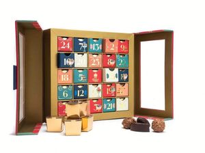 Custom Advent <b>Calendar</b> Empty Luxury Cardboard Paper Gift Beauty Cosmetic Packaging Countdown Christmas Advent <b>Calendar</b> Box - Product Image 4