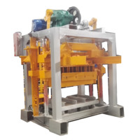 Machine à briques de haute qualité faisant manuellement la brique et le bloc faisant la machine QTJ4-40 Hallow bloc faisant la machine