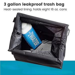 BSCI SEDEX Bolsa de Basura para Auto con Tapa, Bolsa de Basura para Auto <span class=keywords><strong>a</strong></span> Prueba de Fugas, Organizador para <span class=keywords><strong>Viajes</strong></span> por Carretera, Fábrica de Logotipos Personalizados OEM ODM - Product Image 3