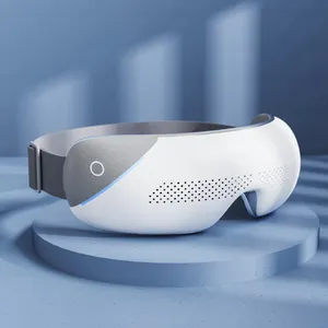 180 alat perawatan mata desain lipat, pemanas tekanan udara Musik gigi biru fungsi suara visualisasi pemijat mata