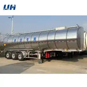 OEM kendaraan Master China 2 3 4 Axle 40000 45000 liter air minyak tangki bahan bakar Semi truk Trailer Multi Tank Fuel Trailer untuk dijual