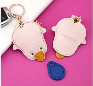 Creative Simpatico Cartone Animale Portachiavi in Pelle Caso di Accesso Accessorio con Pendente Borsa Regalo Appendente - Product Image 6