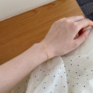 Dylam Classic Design Tarnish Free Rhodium 18K Gold Plated 925 <b>Silver</b> Adjustable Length Women Jewelry <b>Bangles</b> & <b>Bracelets</b> - Product Image 4