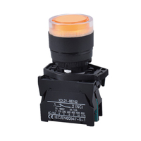 Interrupteur à bouton poussoir en plastique 10A 1NO1NC pour appareils électroménagers intérieurs, dispositifs électroniques, conforme à la norme IP65