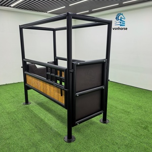 Supports équestres robustes <span class=keywords><strong>pour</strong></span> la manipulation sécurisée des chevaux, supports de contention anti-rouille <span class=keywords><strong>pour</strong></span> usage extérieur, supports <span class=keywords><strong>pour</strong></span> le toilettage des chevaux - Product Image 4