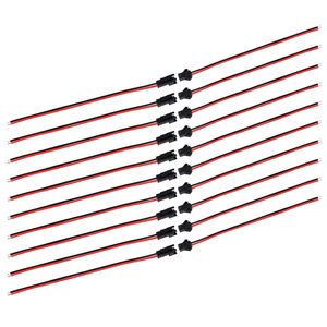 Cáp chuyển đổi đầu nối <span class=keywords><strong>2</strong></span> chân đực cái 22 AWG, dài 135 mm, dùng cho đèn LED, máy bay điều khiển từ xa mini, máy bay 3D trong nhà, máy bay nhỏ - Product Image 5