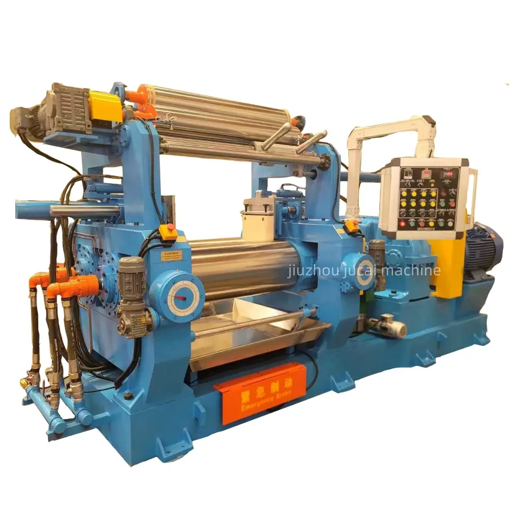 open rubber sheet mixing mill/silicone mixing machine/waste rubber processing mill machine