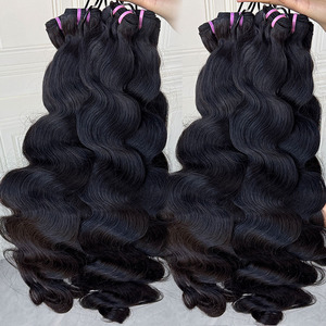 Extensions de cheveux naturels vietnamiens bruts 12A Super Double Drawn en gros, Ondulation naturelle, Boucles italiennes, Ondulation profonde lâche, Super Ondulation - Product Image 3