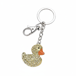 Portachiavi e Moschettone Promozionale a Forma di Paperella, Design Elegante per Facile Accesso e Organizzazione in Auto - Product Image 2