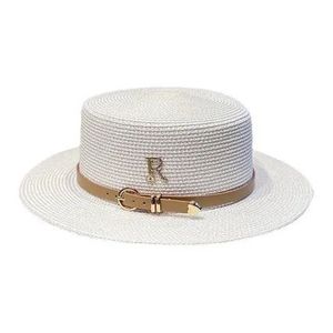 Sombrero Fedora de paja cubano informal de verano al por mayor para actividades al aire libre como Sun Beach Travel Cycling-Niños y adultos - Product Image 1