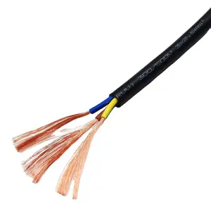 Kabel PVC 3G 1.5 3x1.5mm H05VV-F Weiß mit CE