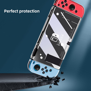 เคสใสแบบนุ่มป้องกันรอยขีดข่วนสำหรับ Tpu Silicone Dockable Skin Grip Caps Lite อุปกรณ์เสริมเกมสวิตช์ สวิตช์ - Product Image 4