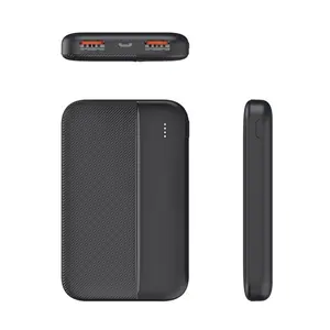 Shenzhen electronics new products portable charger mobile 5000mah black abs power bank