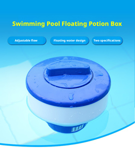 Support de rangement pour piscine, distributeur automatique de comprimés de chlore, petit distributeur de désinfectant pour spa et piscine - Product Image 4
